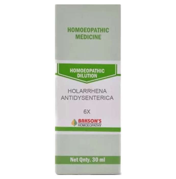 Bakson's Holarrhena Antidysenterica Dilution 6X