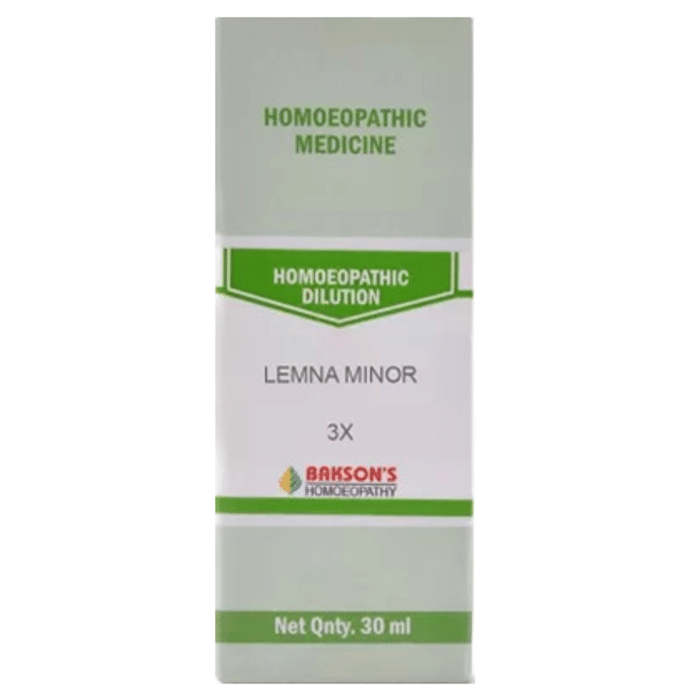 Bakson's Lemna Minor Dilution 3X