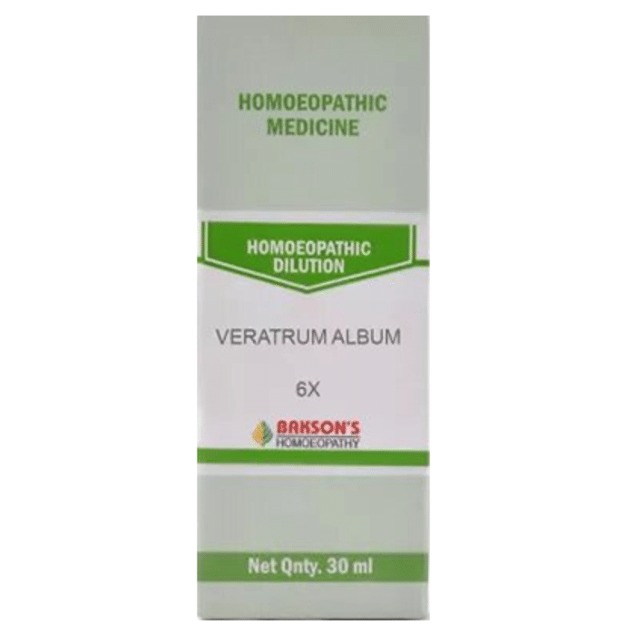 Bakson's Veratrum Album Dilution 6X