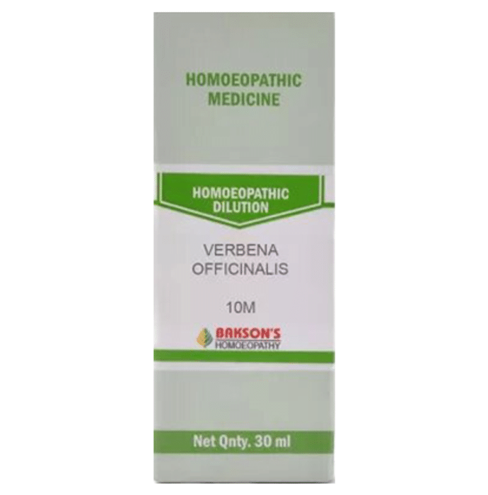 Bakson's Verbena Officinalis Dilution 10M