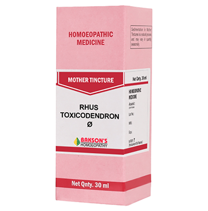 Bakson's Rhus Toxicodendron Mother Tincture Q