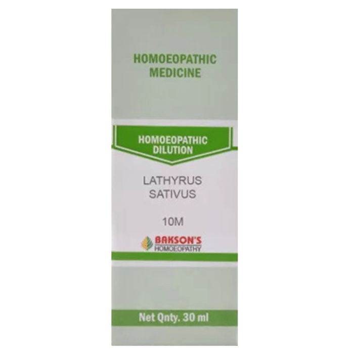 Bakson's Lathyrus Sativus Dilution 10M