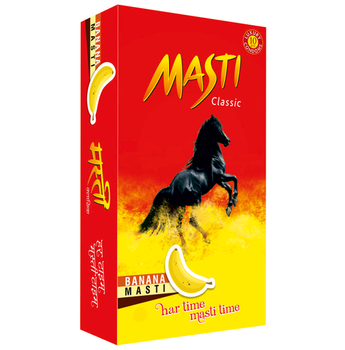 Masti Classic Condom Banana