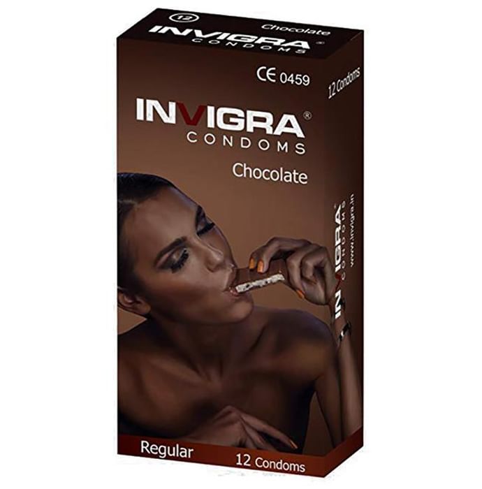 Invigra Regular Condom Chocolate