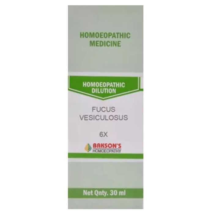 Bakson's Fucus Vesiculosus Dilution 6X