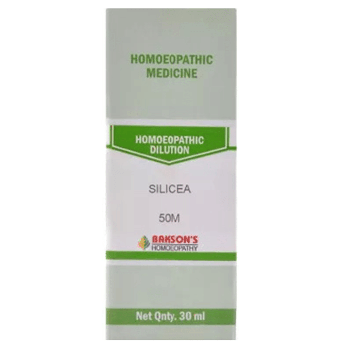 Bakson's Silicea Dilution 50M
