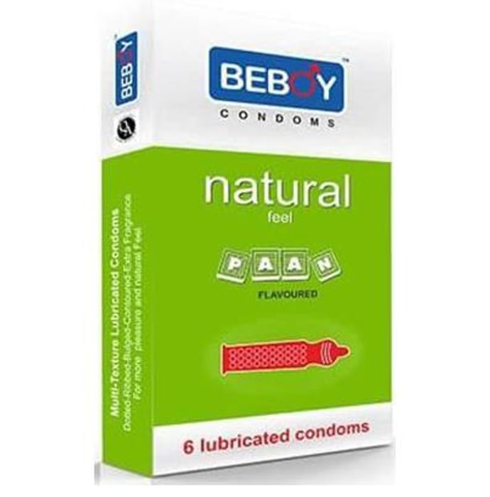 BEBOY Natural Feel Flavoured Condom