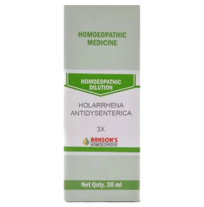 Bakson's Holarrhena Antidysenterica Dilution 3X