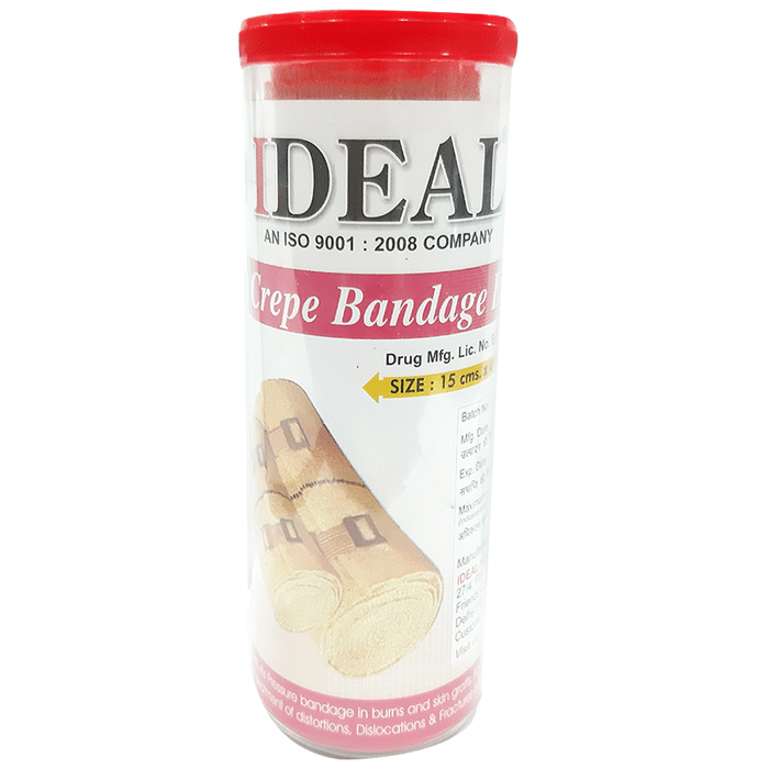 Ideal Crepe bandage 15cm x 4m Stretched