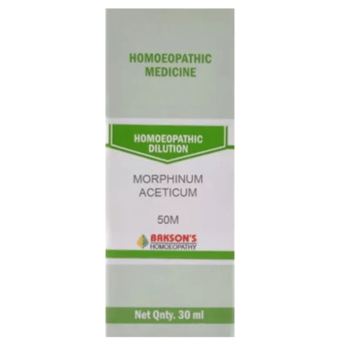 Bakson's Morphinum Aceticum Dilution 50M
