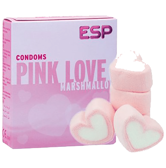 Gizmoswala ESP Pink Love Marshmallow Condom