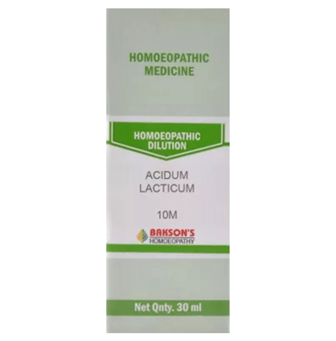 Bakson's Acidum Lacticum Dilution 10M