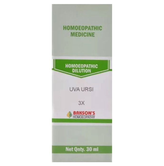 Bakson's Uva Ursi Dilution 3X