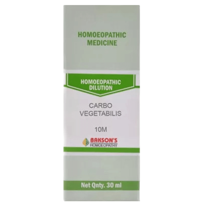 Bakson's Carbo Vegetabilis Dilution 10M