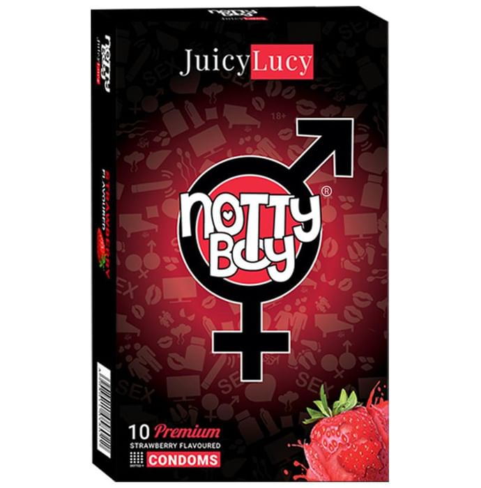 Notty Boy Juicy Lucy Strawberry Condom