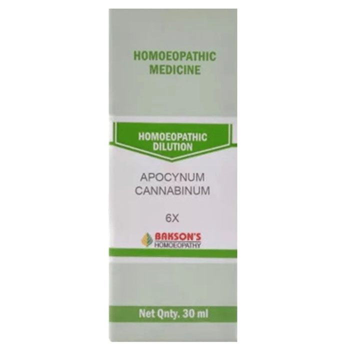 Bakson's Apocynum Cannabinum Dilution 6X