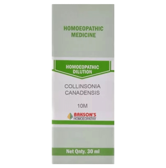 Bakson's Collinsonia Canadensis Dilution 10M