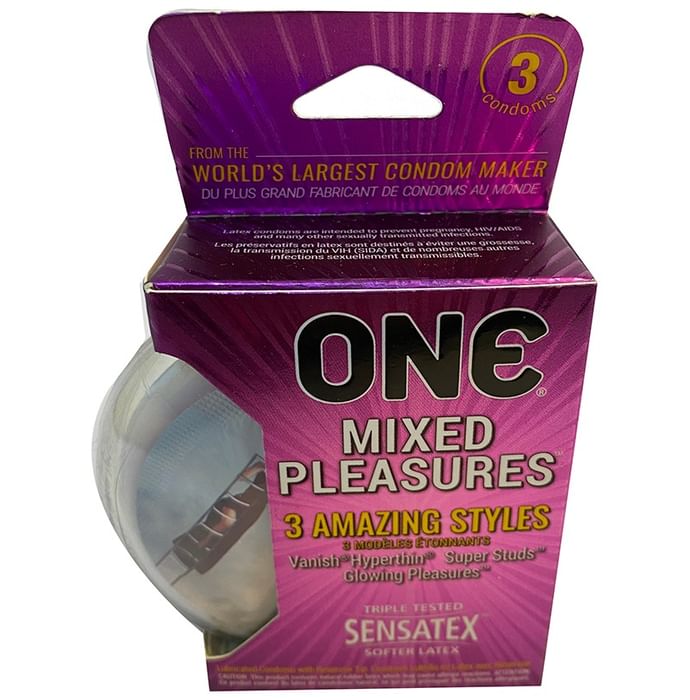 Gizmoswala ONE Mixed Pleasures Condom