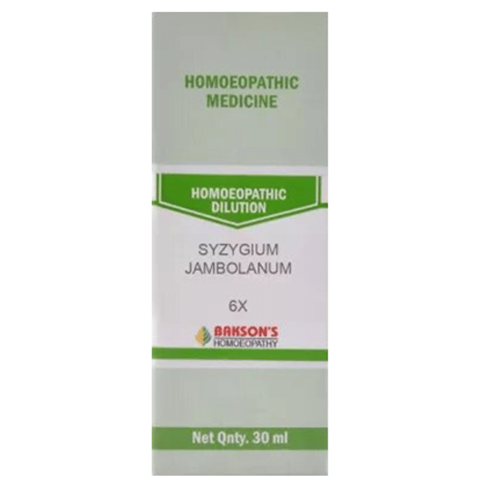 Bakson's Syzygium Jambolanum Dilution 6X