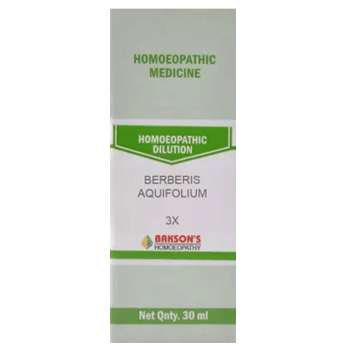 Bakson's Berberis Aquifolium Dilution 3X