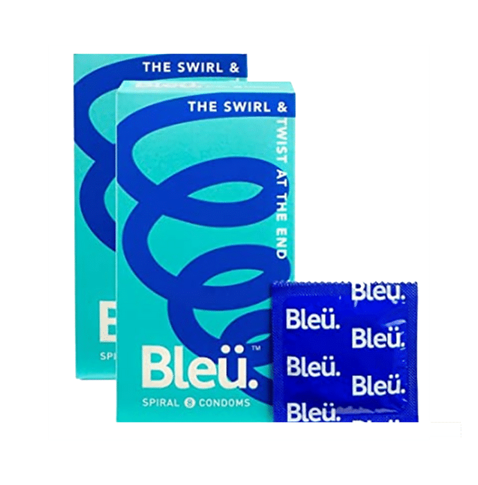Bleu Spiral Condom (8 Each)