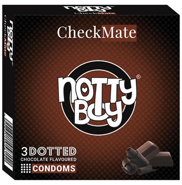 Notty Boy Check Mate Condom Chocolate