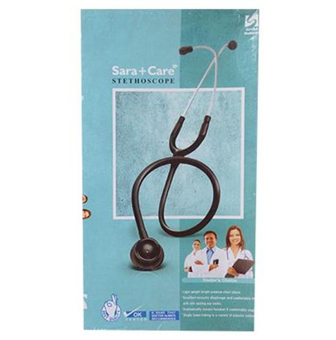 Sara+Care Stethoscope (Blacetone)