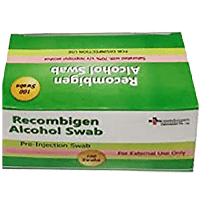 Recombigen Alcohol Swab (100 Each)