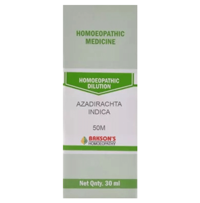 Bakson's Azadirachta Indica Dilution 50M