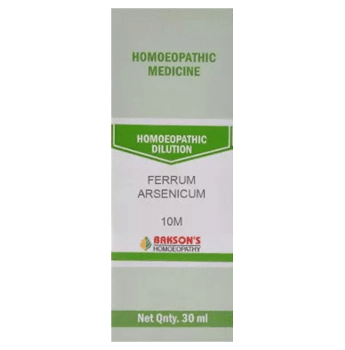 Bakson's Ferrum Arsenicum Dilution 10M