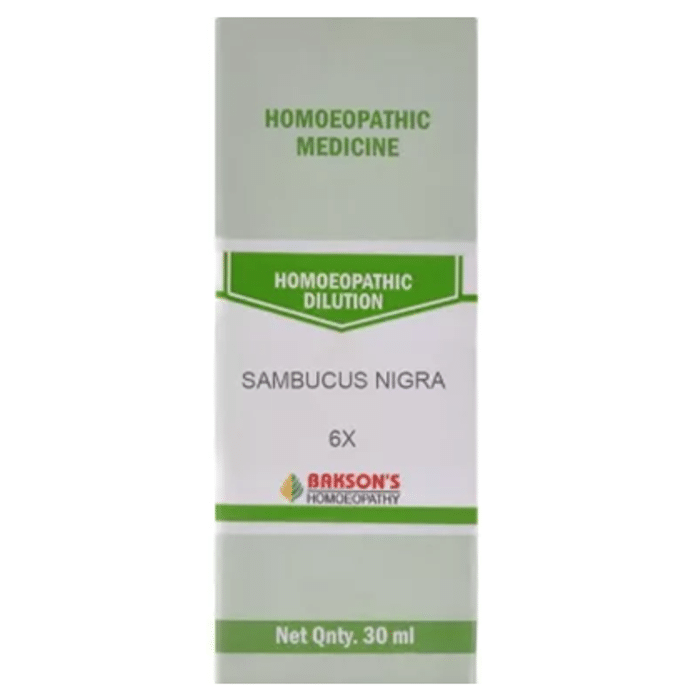Bakson's Sambucus Nigra Dilution 6X