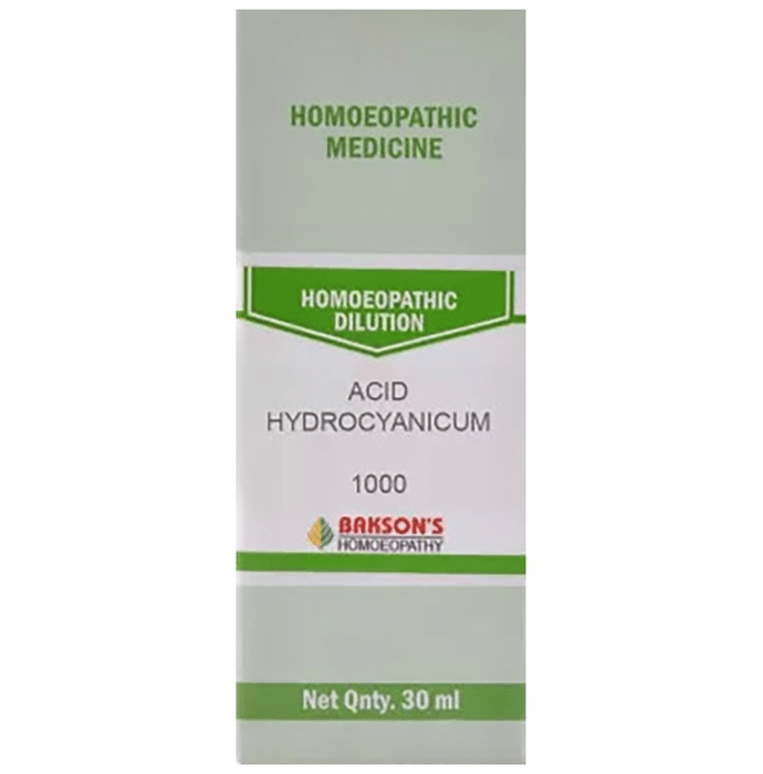 Bakson's Acid Hydrocyanicum Dilution 1M