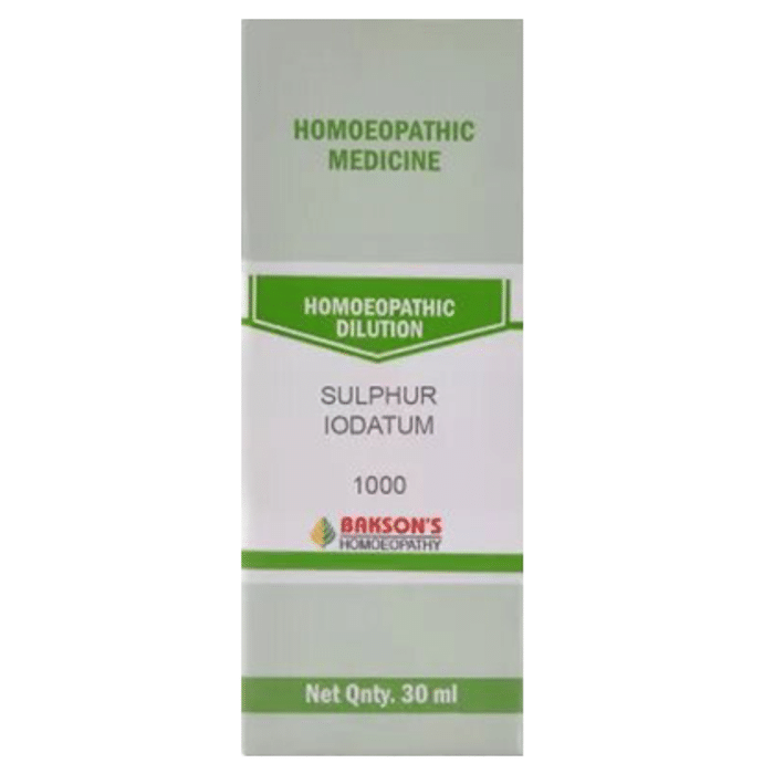 Bakson's Sulphur Iodatum Dilution 1M