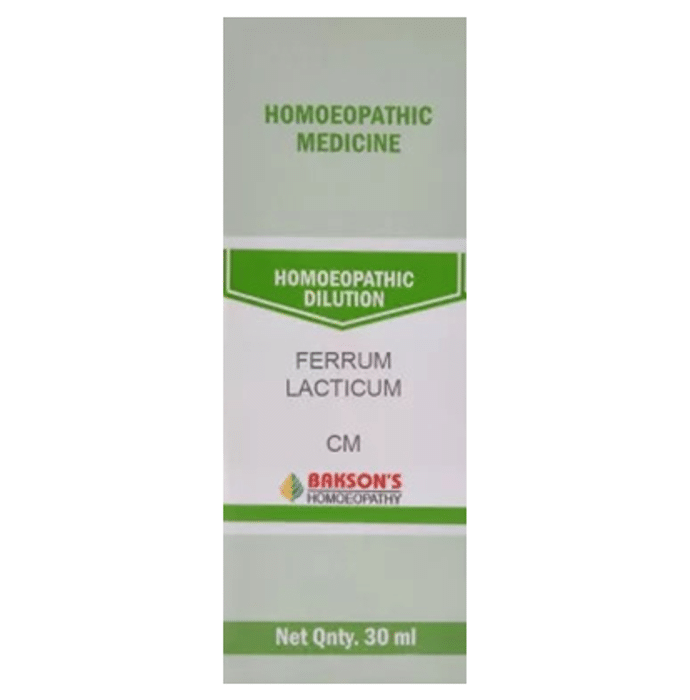 Bakson's Ferrum Lacticum Dilution CM