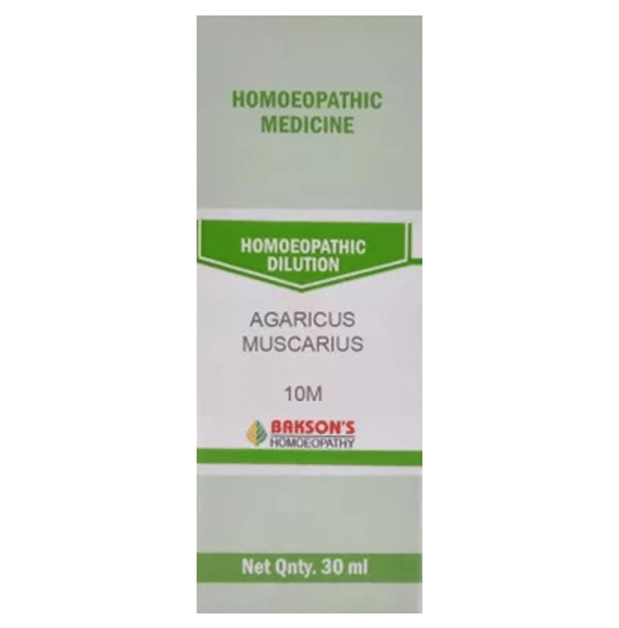 Bakson's Agaricus Muscarius Dilution 10M