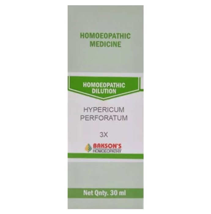 Bakson's Hypericum Perforatum Dilution 3X