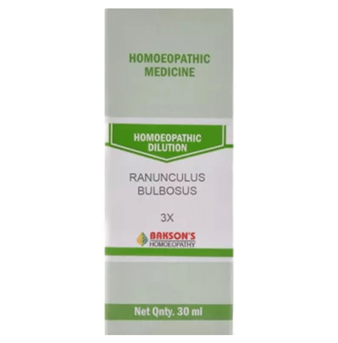 Bakson's Ranunculus Bulbosus Dilution 3X