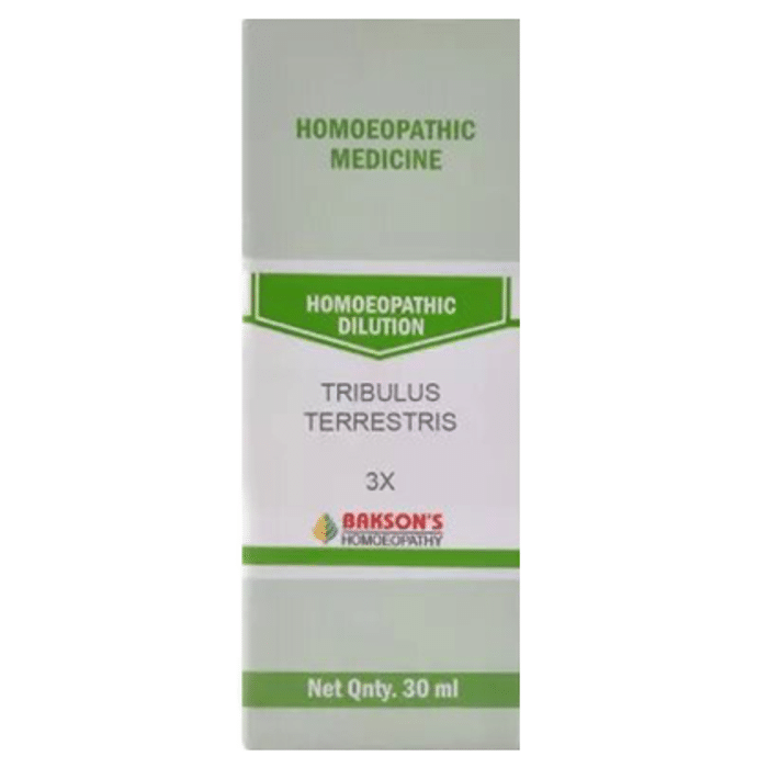 Bakson's Tribulus Terrestris Dilution 3X