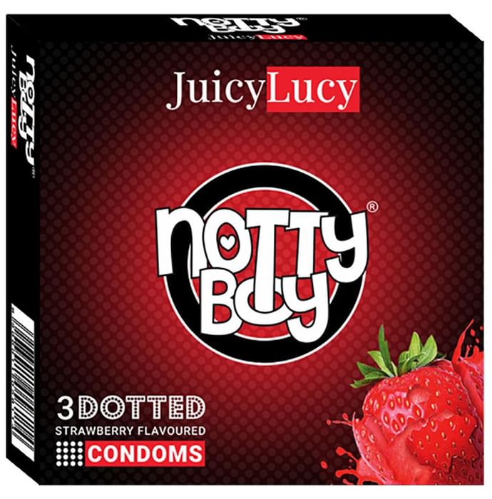 Notty Boy Juicy Lucy Condom Strawberry