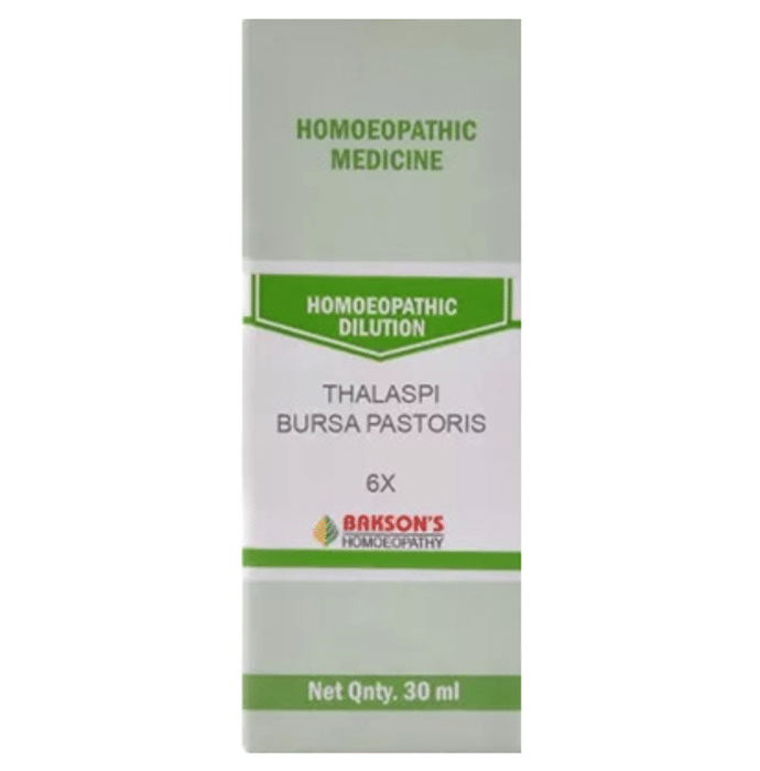 Bakson's Thalaspi Bursa Pastoris Dilution 6X