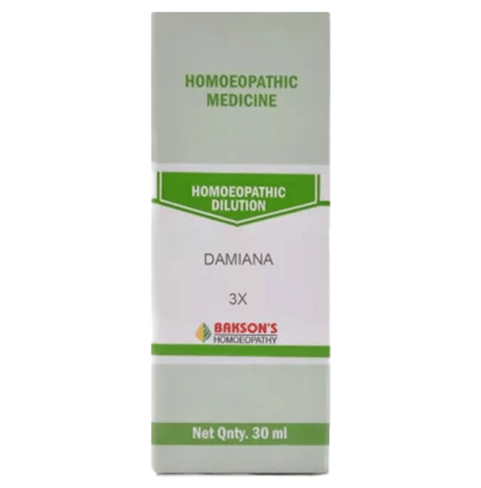 Bakson's Damiana Dilution 3X