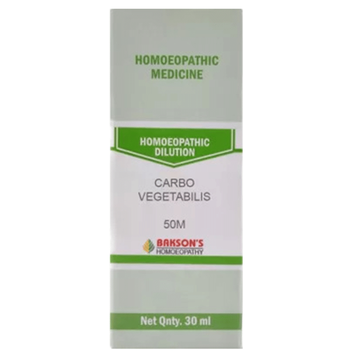 Bakson's Carbo Vegetabilis Dilution 50M