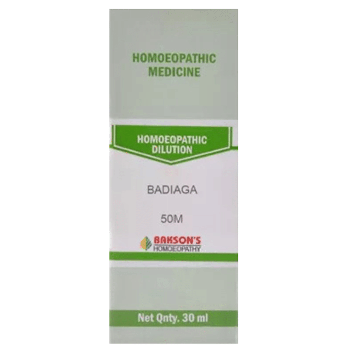 Bakson's Badiaga Dilution 50M