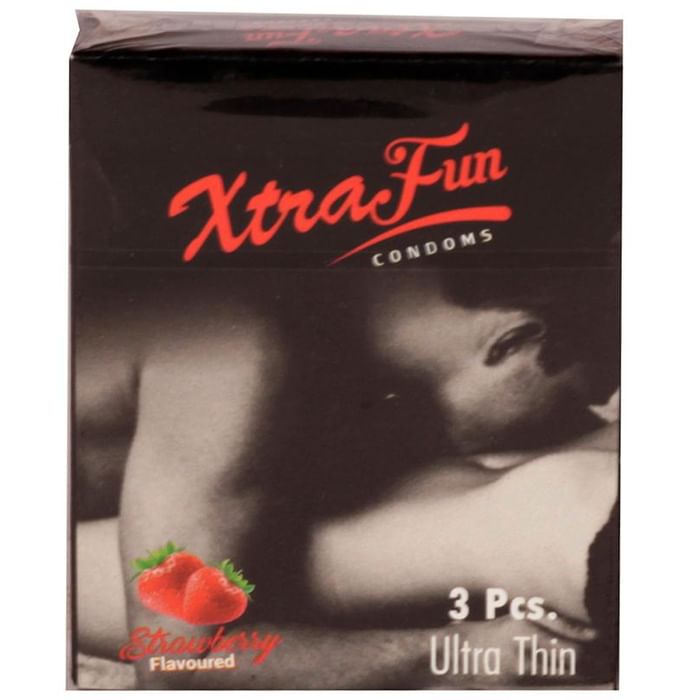 Xtrafun Ultra Thin Condom Strawberry
