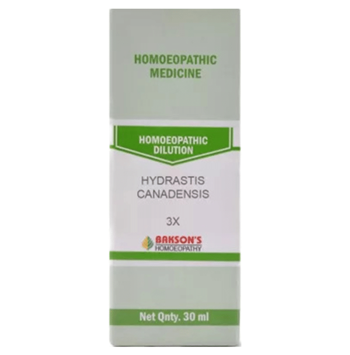 Bakson's Hydrastis Canadensis Dilution 3X
