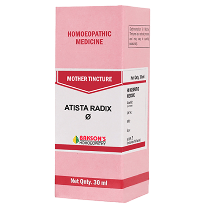 Bakson's Atista Radix Mother Tincture Q