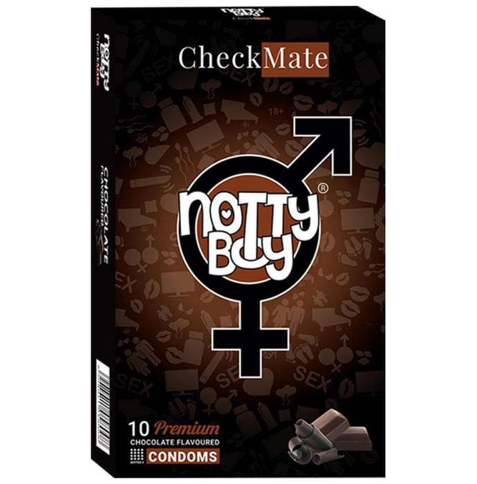 Notty Boy Check Mate Chocolate Condom
