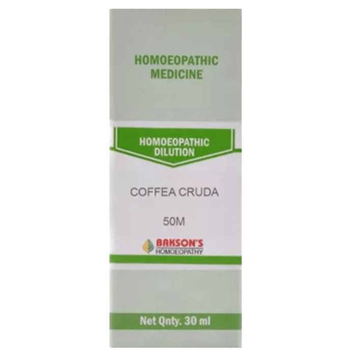 Bakson's Coffea Cruda Dilution 50M