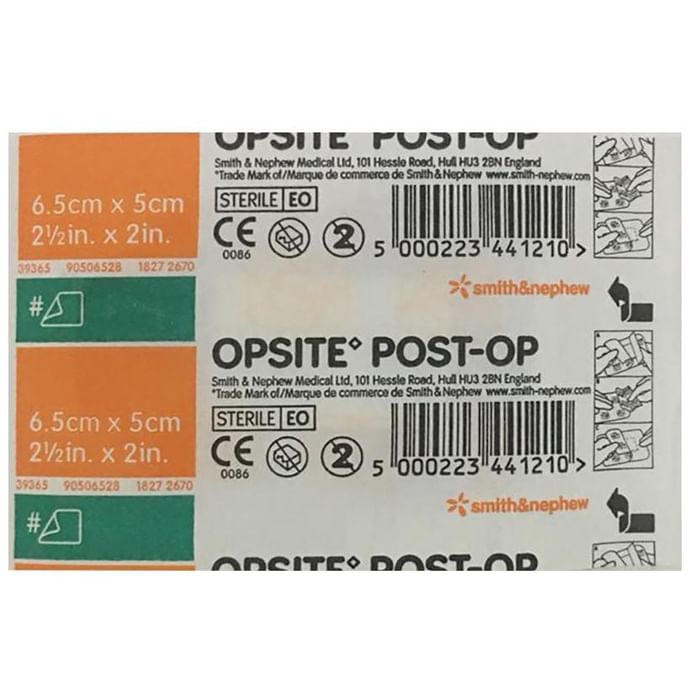 Opsite Post-Op Dressing 6.5cm x 5cm