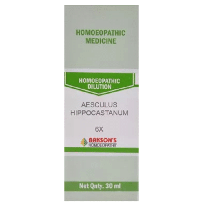 Bakson's Aesculus Hippocastanum Dilution 6X